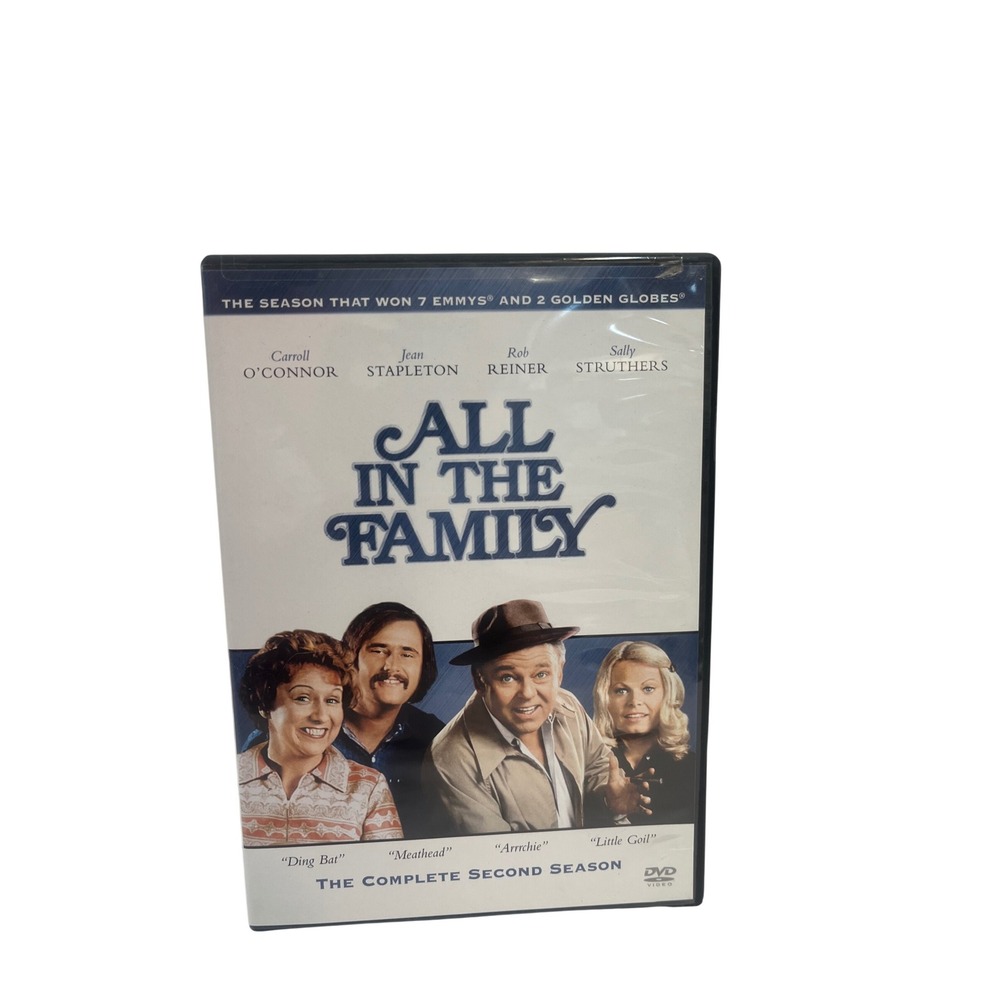 All in the Family The Complete Second Season DVD 3-Disc Set 1971-1972 TV Series